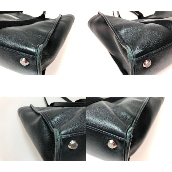 Balenciaga Hardware Tote Bag Calfskin Strap Miss Ing Black - Picture 6 of 9